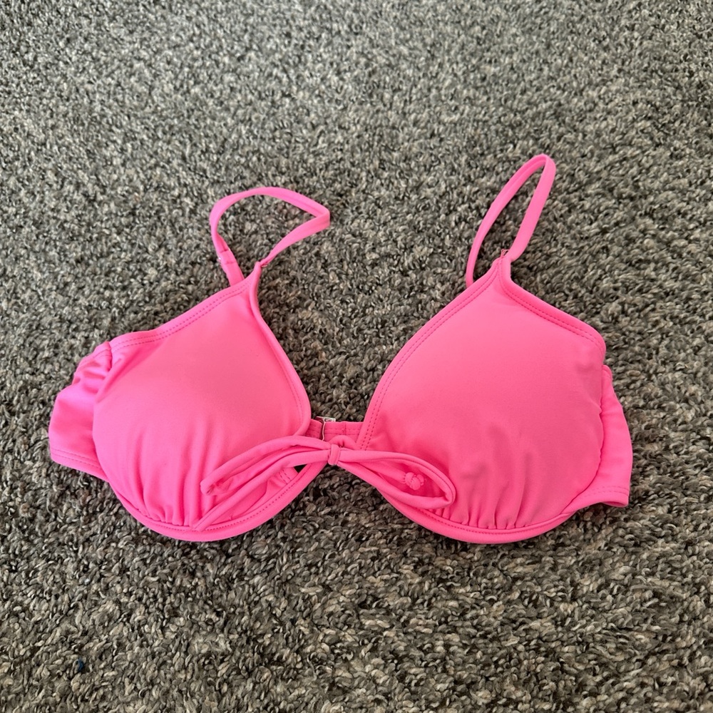 Vibrant Pink Bikini Top